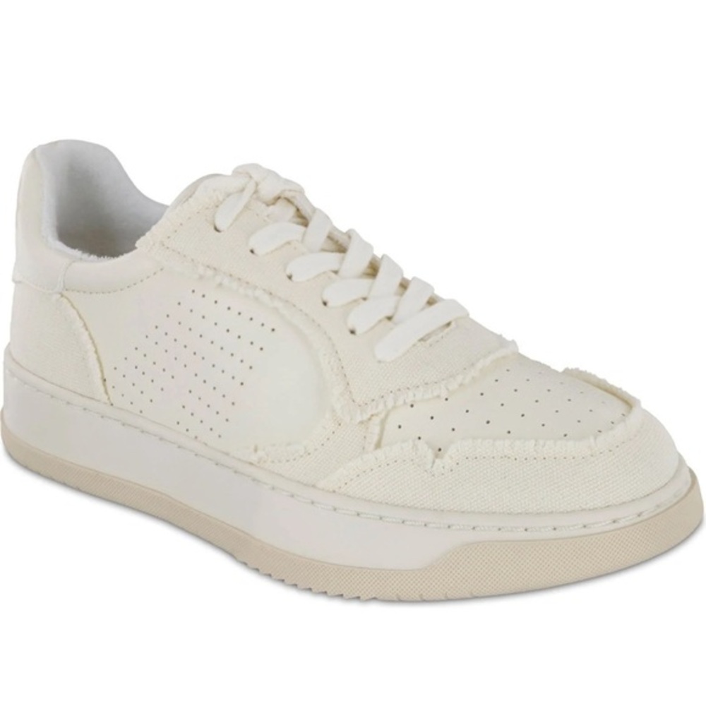 Mia Kass Frayed Twill Sneaker